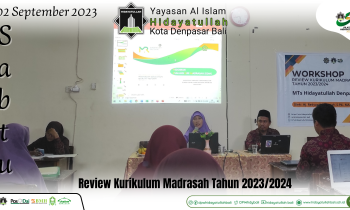 Workshop kurikukulum Madrasah tahun 2023/2024 