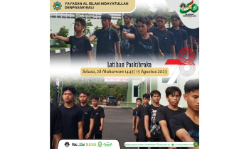 Semarak HUT NKRI pondok putra
