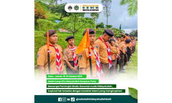 Sekolah Islam di Denpasar yang seru dan berkarakter! MTs Hidayatullah Bali ajarkan anak belajar mandiri lewat kegiatan camping Islami.