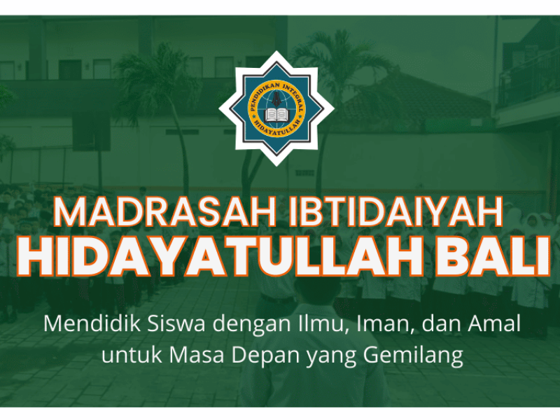 Profil Sekolah MI Hidayatullah Denpasar 