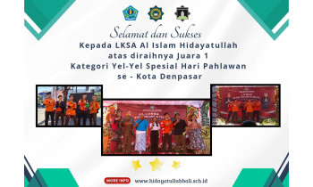 Juara 1 Lomba Yel-yel Se- Kota Denpasar