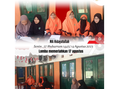 Memeriahkan 17 agustus, MA putri